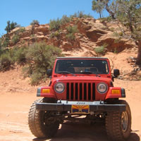 Jeep on Schnebly Hill Rd
